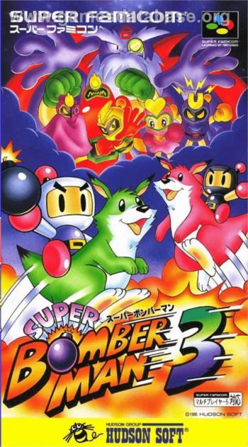Cover Super Bomberman 3 for Super Nintendo